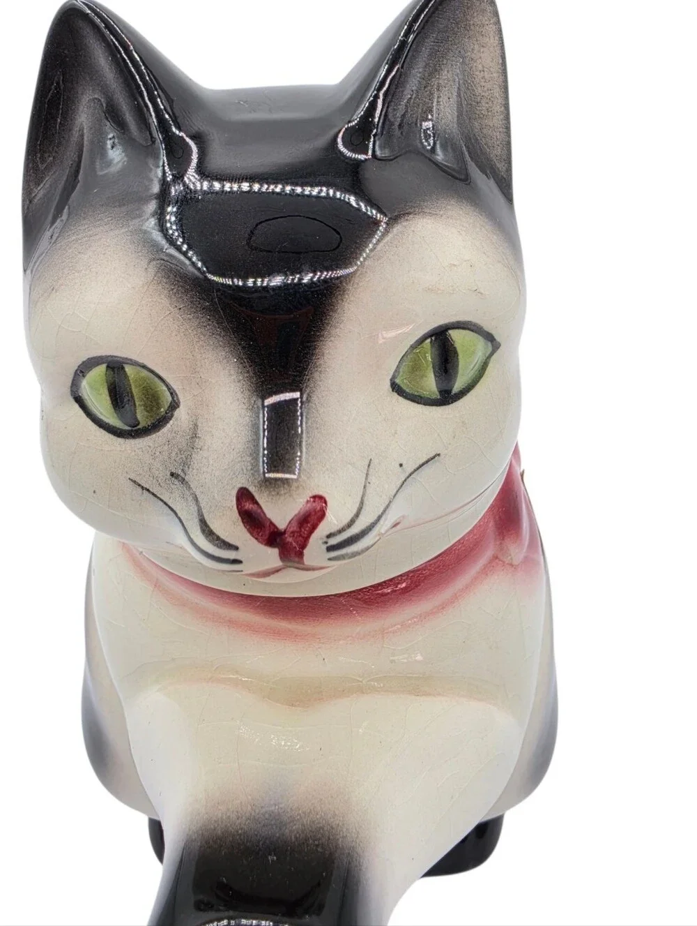 Antique German Cat Tea Kettle Erphila Germany 30s Or 40s Cottage Core Kitsch